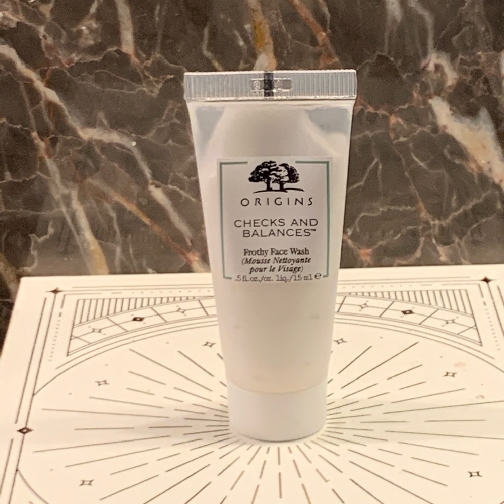 5 for $25 item 🌺 Mini Origins Checks and Balances Frothy Face Wash Cleanser